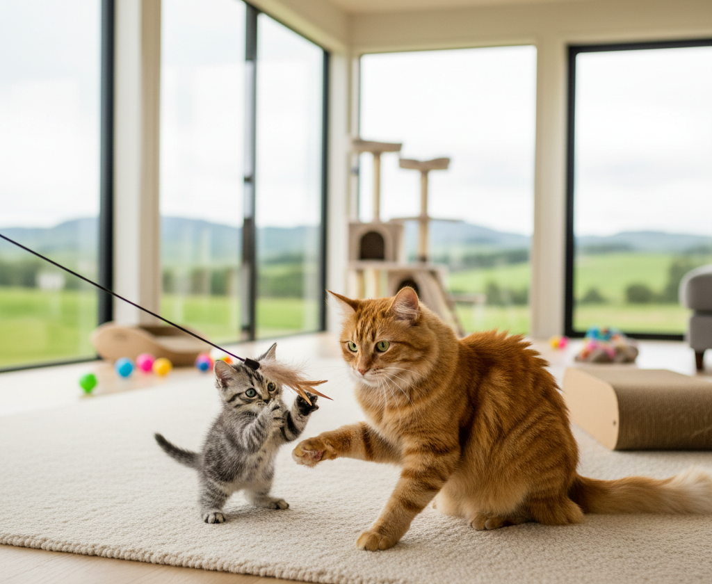 Guidelines On How Much Playtime Does a Cat Really Need